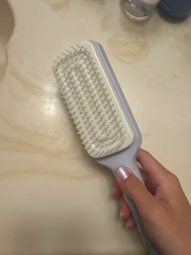 Brosse à cheveux ergonomique anti-nœuds photo review